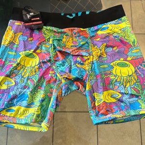 🥷🏿🥷🏿🥷🏿BN3TH ENTOURAGE BOXER BRIEF! GO FISH!! 2 PAIRS!!!